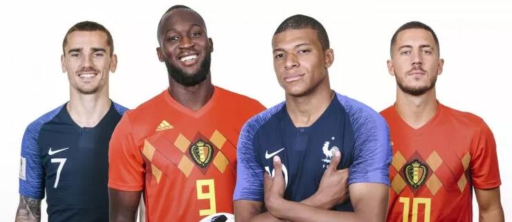 比利时队火力全开，扫荡对手